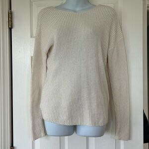 Open Back Loft Sweater